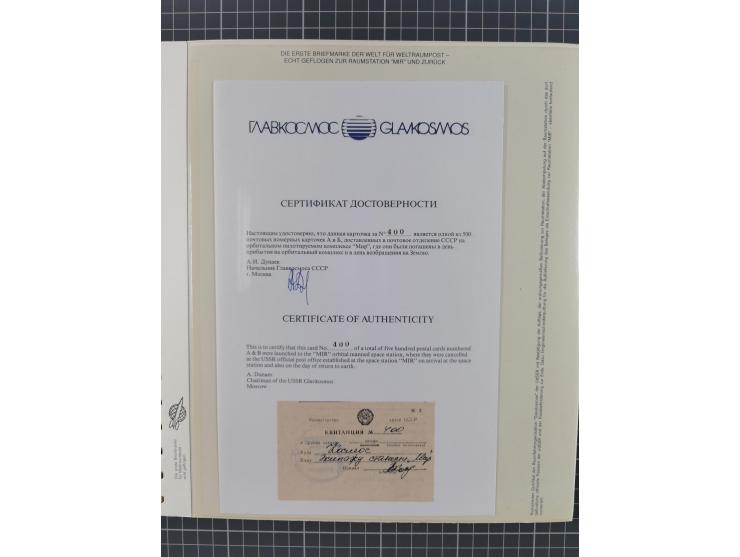 1960/2015, interessanter Bestand mit Motiv-Marken und Blocks, FDC, SST und Sonderbelege, meist bis ca. 1990, dazu Autographen