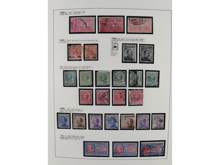 1861/1944, mixed collection starting with Naples, with many better and complete sets, further postage dues, airmail stamps, i