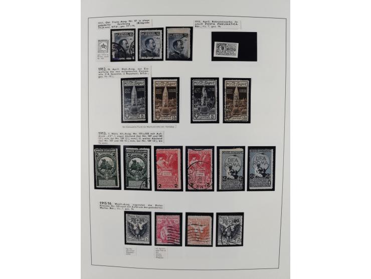 1861/1944, mixed collection starting with Naples, with many better and complete sets, further postage dues, airmail stamps, i
