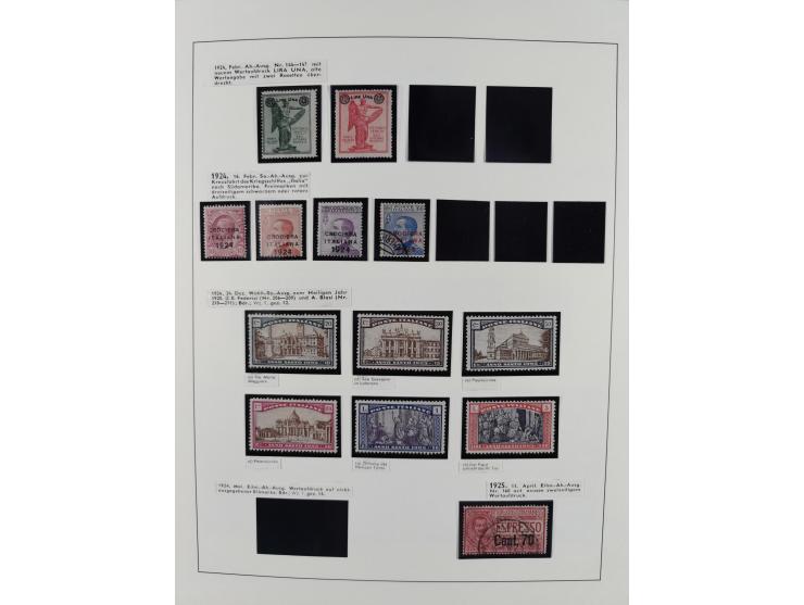 1861/1944, mixed collection starting with Naples, with many better and complete sets, further postage dues, airmail stamps, i