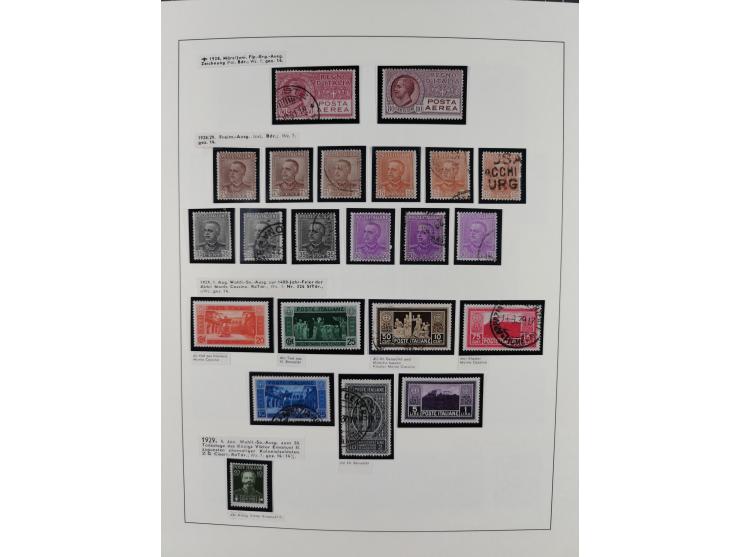 1861/1944, mixed collection starting with Naples, with many better and complete sets, further postage dues, airmail stamps, i