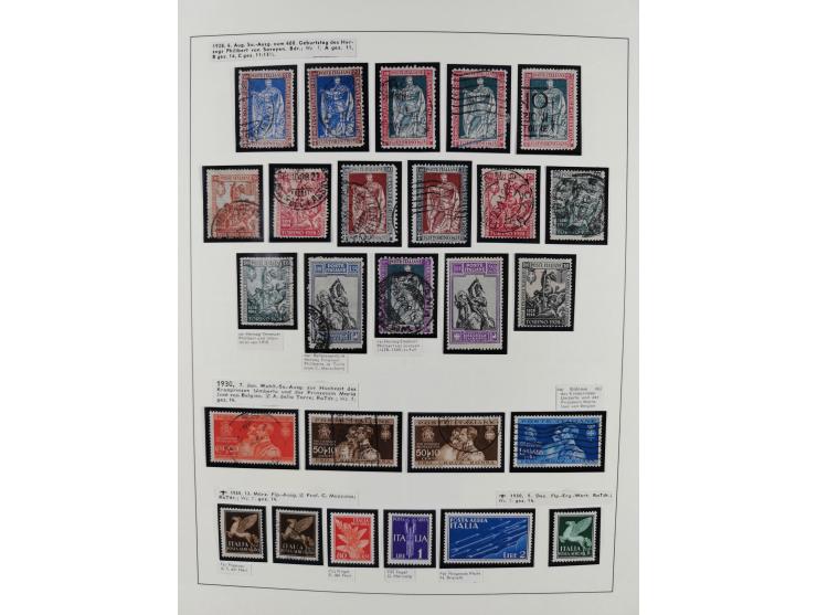 1861/1944, mixed collection starting with Naples, with many better and complete sets, further postage dues, airmail stamps, i