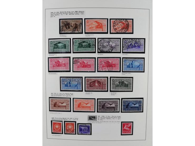 1861/1944, mixed collection starting with Naples, with many better and complete sets, further postage dues, airmail stamps, i