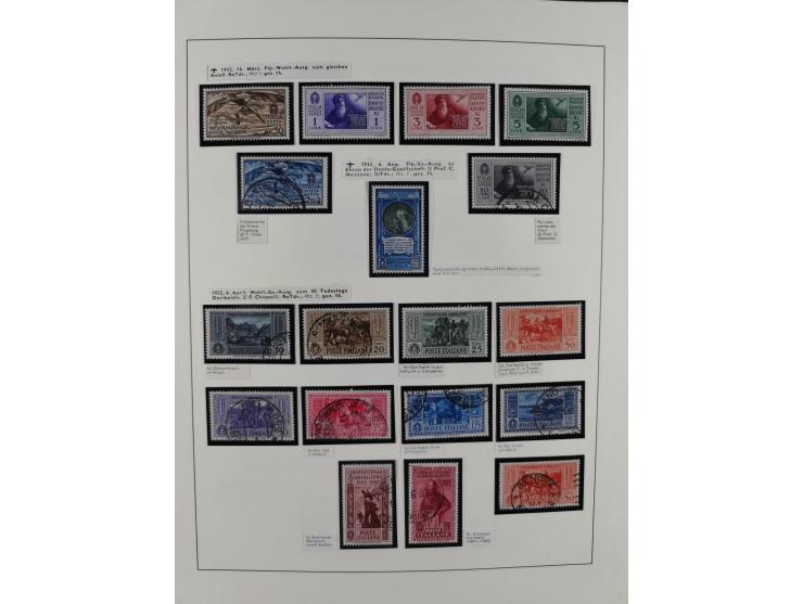 1861/1944, mixed collection starting with Naples, with many better and complete sets, further postage dues, airmail stamps, i