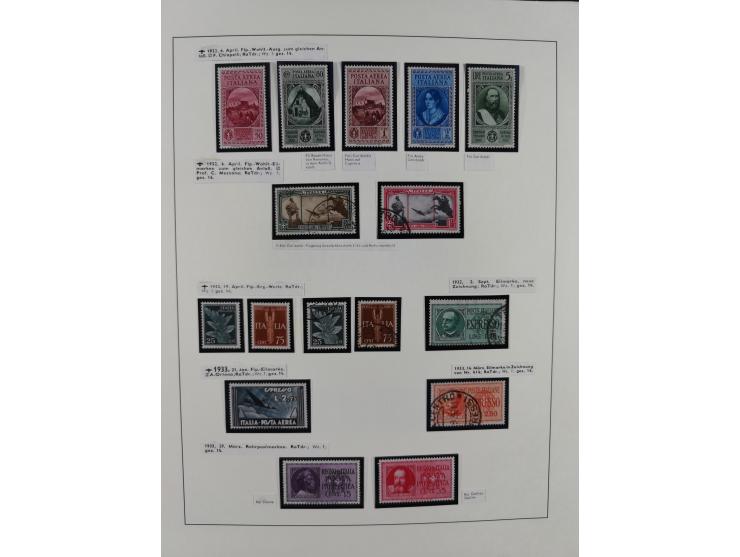 1861/1944, mixed collection starting with Naples, with many better and complete sets, further postage dues, airmail stamps, i