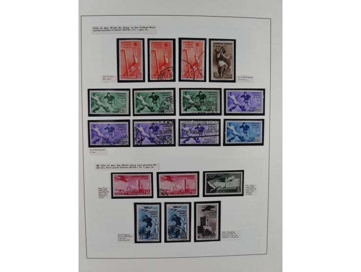 1861/1944, mixed collection starting with Naples, with many better and complete sets, further postage dues, airmail stamps, i