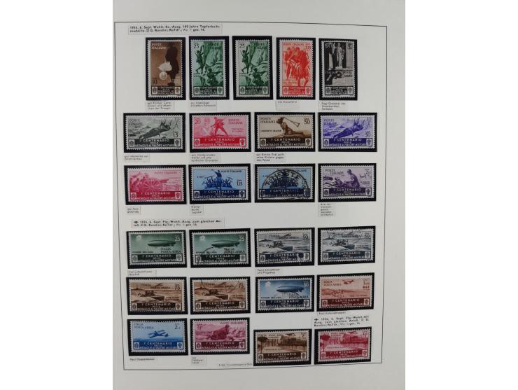 1861/1944, mixed collection starting with Naples, with many better and complete sets, further postage dues, airmail stamps, i