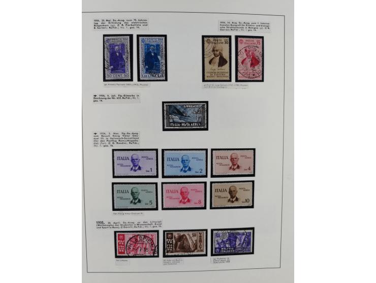 1861/1944, mixed collection starting with Naples, with many better and complete sets, further postage dues, airmail stamps, i