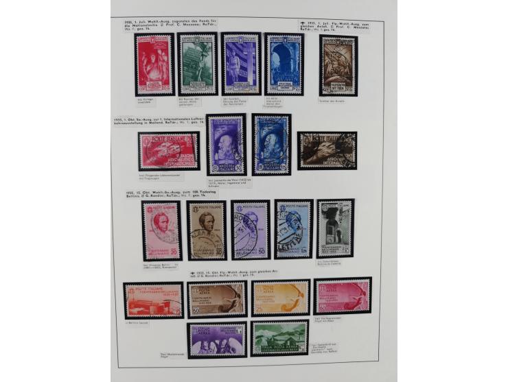 1861/1944, mixed collection starting with Naples, with many better and complete sets, further postage dues, airmail stamps, i