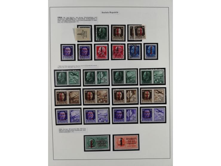 1861/1944, mixed collection starting with Naples, with many better and complete sets, further postage dues, airmail stamps, i