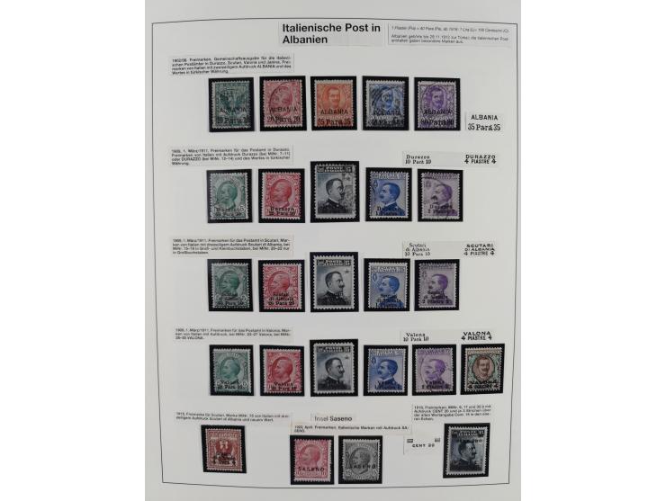 1861/1944, mixed collection starting with Naples, with many better and complete sets, further postage dues, airmail stamps, i