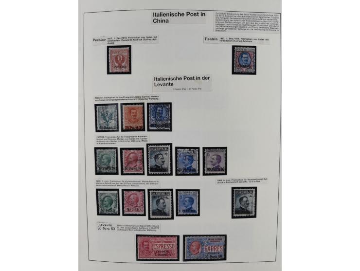 1861/1944, mixed collection starting with Naples, with many better and complete sets, further postage dues, airmail stamps, i