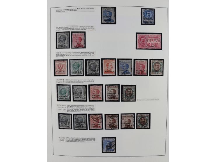 1861/1944, mixed collection starting with Naples, with many better and complete sets, further postage dues, airmail stamps, i