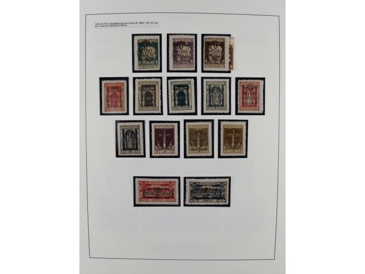 1861/1944, mixed collection starting with Naples, with many better and complete sets, further postage dues, airmail stamps, i