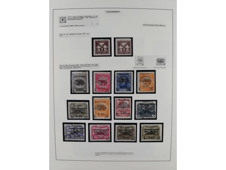 1861/1944, mixed collection starting with Naples, with many better and complete sets, further postage dues, airmail stamps, i