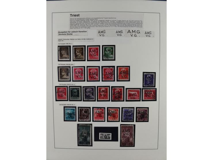 1861/1944, mixed collection starting with Naples, with many better and complete sets, further postage dues, airmail stamps, i