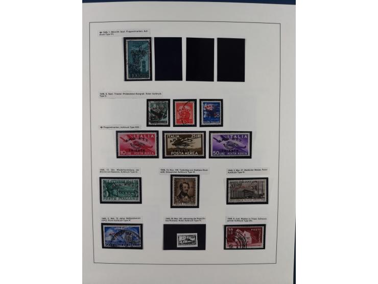 1861/1944, mixed collection starting with Naples, with many better and complete sets, further postage dues, airmail stamps, i