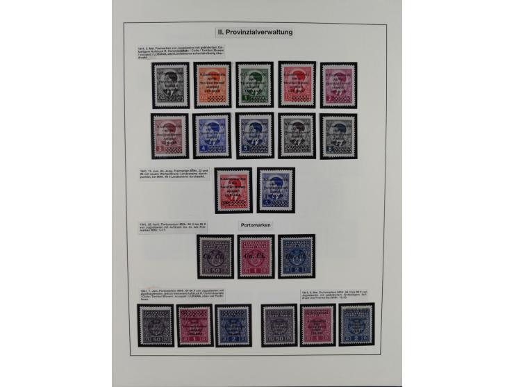 1861/1944, mixed collection starting with Naples, with many better and complete sets, further postage dues, airmail stamps, i