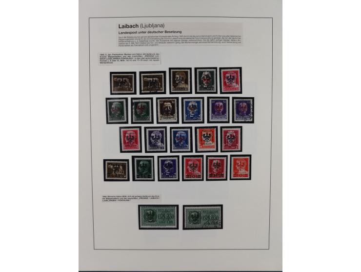 1861/1944, mixed collection starting with Naples, with many better and complete sets, further postage dues, airmail stamps, i