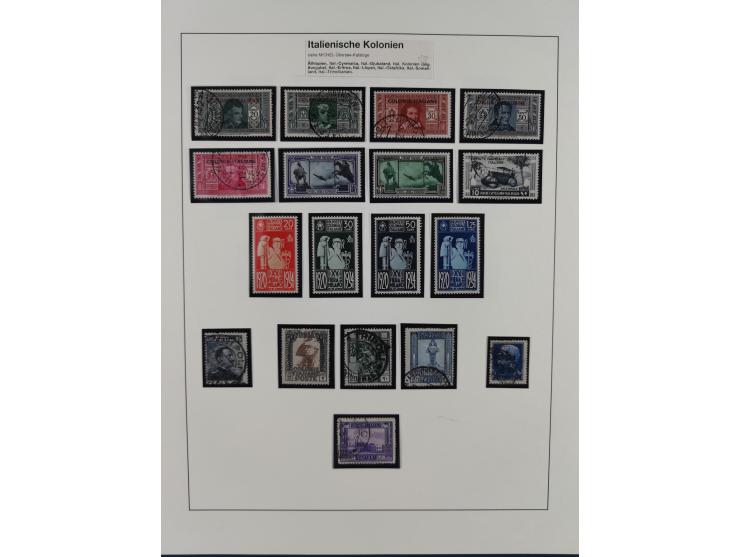 1861/1944, mixed collection starting with Naples, with many better and complete sets, further postage dues, airmail stamps, i