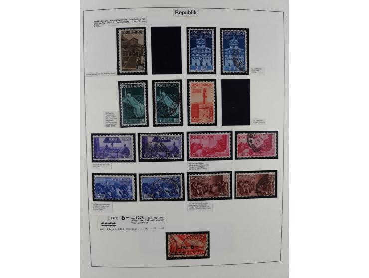 1861/1944, mixed collection starting with Naples, with many better and complete sets, further postage dues, airmail stamps, i