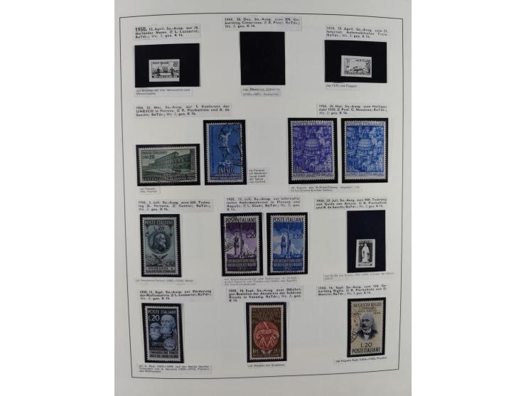 1861/1944, mixed collection starting with Naples, with many better and complete sets, further postage dues, airmail stamps, i