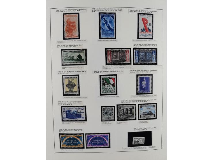 1861/1944, mixed collection starting with Naples, with many better and complete sets, further postage dues, airmail stamps, i