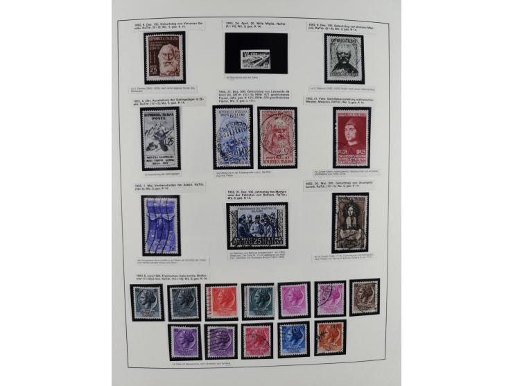 1861/1944, mixed collection starting with Naples, with many better and complete sets, further postage dues, airmail stamps, i