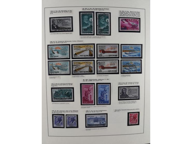 1861/1944, mixed collection starting with Naples, with many better and complete sets, further postage dues, airmail stamps, i