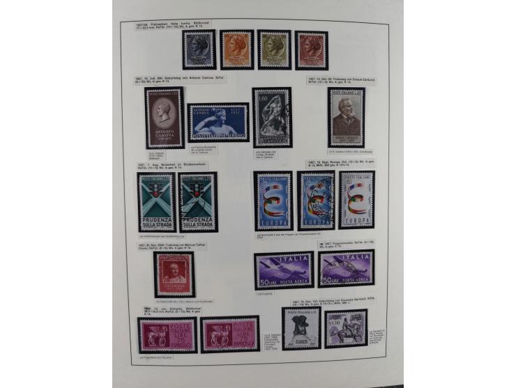 1861/1944, mixed collection starting with Naples, with many better and complete sets, further postage dues, airmail stamps, i