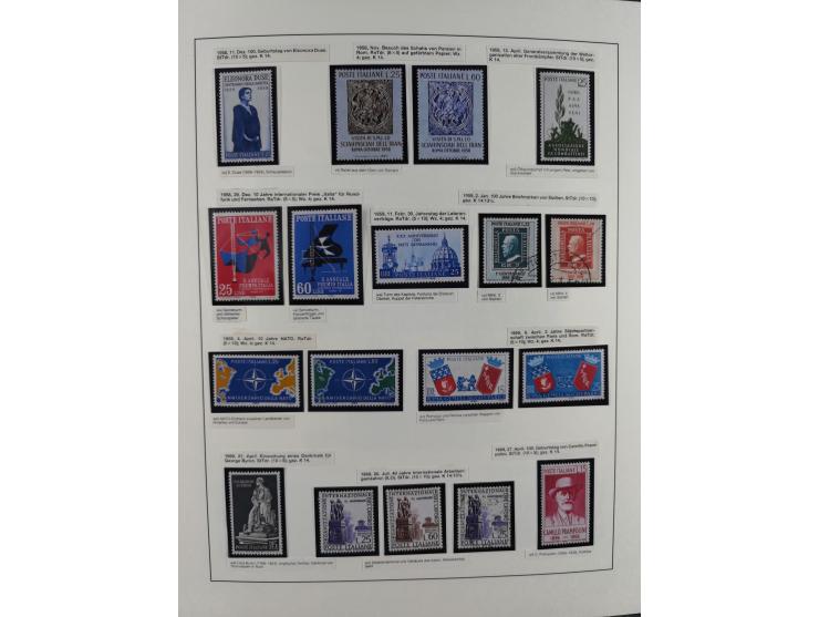 1861/1944, mixed collection starting with Naples, with many better and complete sets, further postage dues, airmail stamps, i