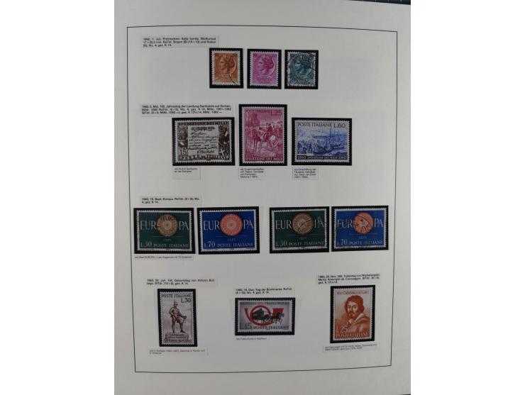 1861/1944, mixed collection starting with Naples, with many better and complete sets, further postage dues, airmail stamps, i