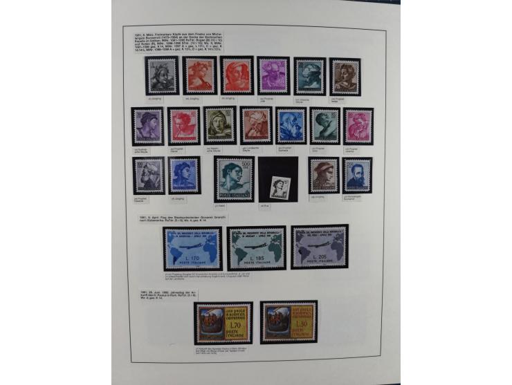 1861/1944, mixed collection starting with Naples, with many better and complete sets, further postage dues, airmail stamps, i