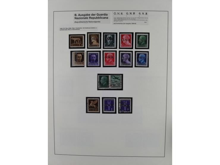 1861/1944, mixed collection starting with Naples, with many better and complete sets, further postage dues, airmail stamps, i