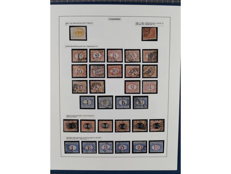 1861/1944, mixed collection starting with Naples, with many better and complete sets, further postage dues, airmail stamps, i