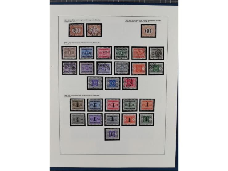 1861/1944, mixed collection starting with Naples, with many better and complete sets, further postage dues, airmail stamps, i