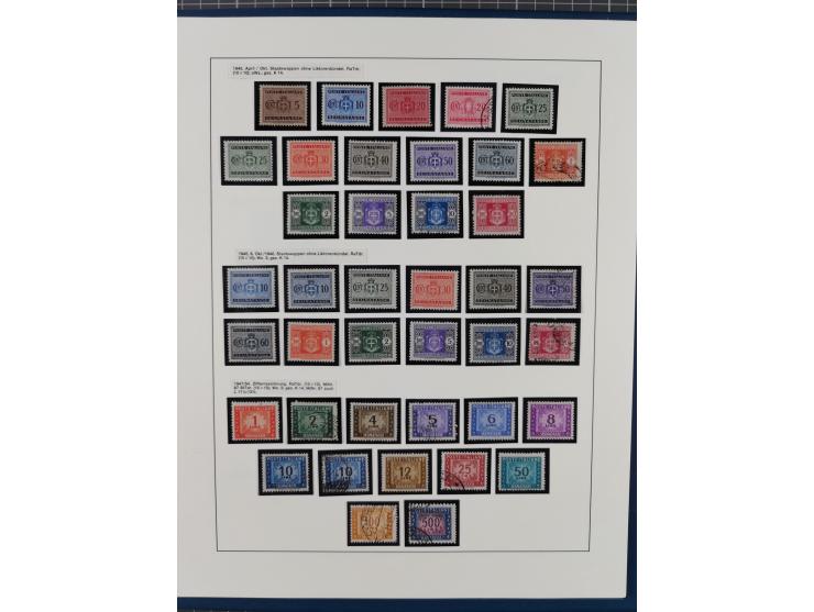 1861/1944, mixed collection starting with Naples, with many better and complete sets, further postage dues, airmail stamps, i