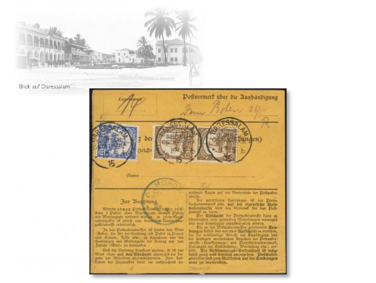 1905/19, Kaiseryacht 2½ Heller mit Wasserzeichen im senkrechten Paar und waagerechtes Paar und Einzelwert 15 Heller sowie 1 R