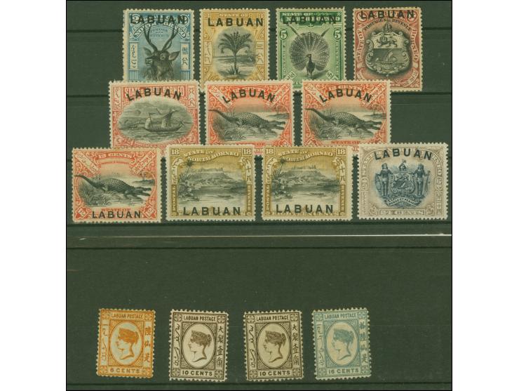1880-94, 6 d. orange-brown unused no gum and some additional stamps, all unused, fine