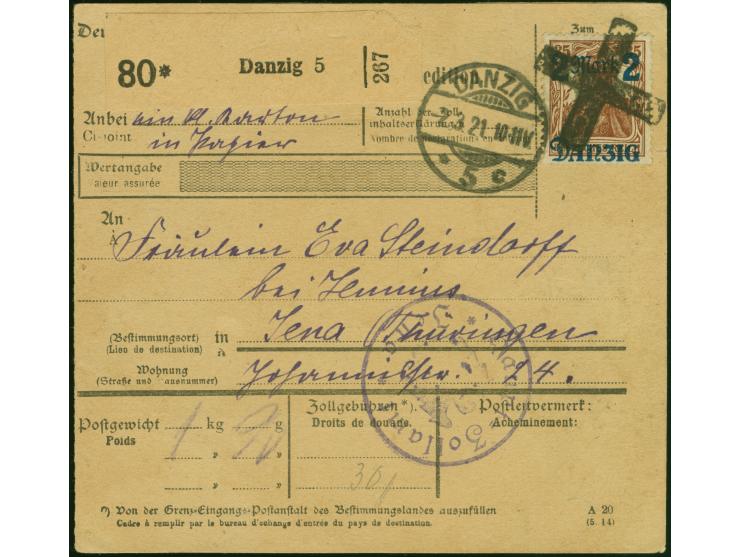 Germania mit hellgrüngrauem Netzunterdruck 2 Mark auf 35 Pfennig mit Spitzen nach oben, sauber mit Kork-Balkenkreuzstempel al