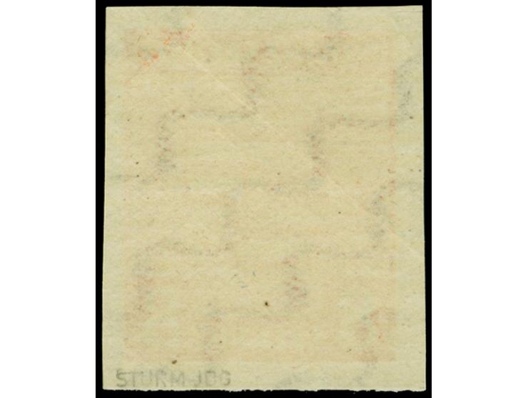 1945, Wappen 8 Pfg. mit Wasserzeichen “Stufen steigend”, allseits breitrandig, postfrisch, üblich Kalanderbügig, einwandfrei.