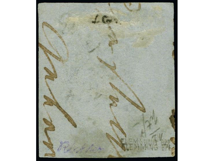 3 Sgr. gelb, farbfrisch und allseits breitrandig, mit zentrisch klar aufgesetzter Nr. "1198" RASTENBURG. Tadellos. Das schöns