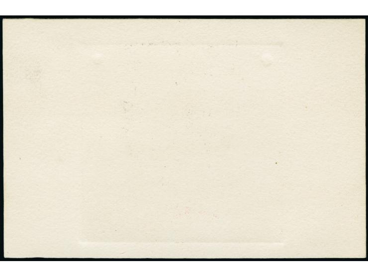 1977, CEPT 80 Rp., Einzelabzug im Format ca. 116x70 mm in Schwarz, leicht abweichendes Bildmotiv zur verausgabten Marke, auf 