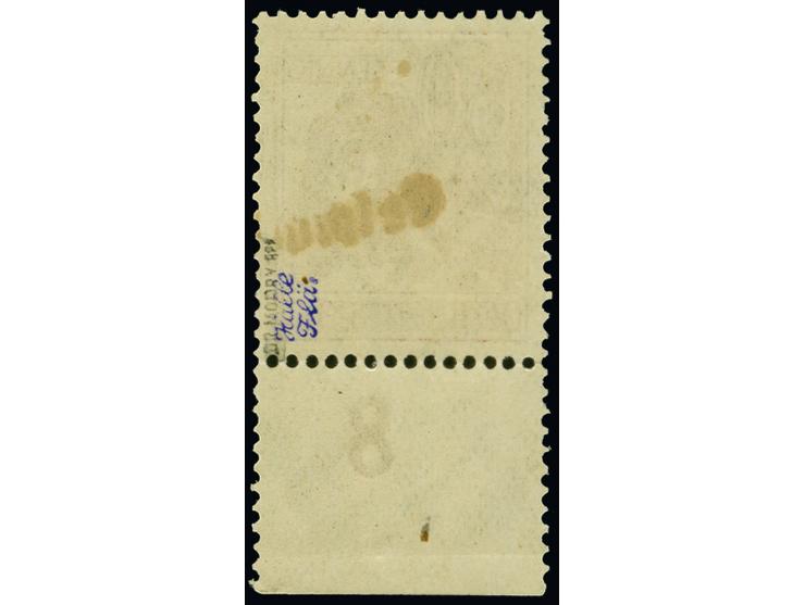 1948, 60 Pfennig mit Aufdruck 41 (Crimmitschau Land, über zwei Marken), tadellos postfrisch vom Unterrand, geprüft Dr. Modry 