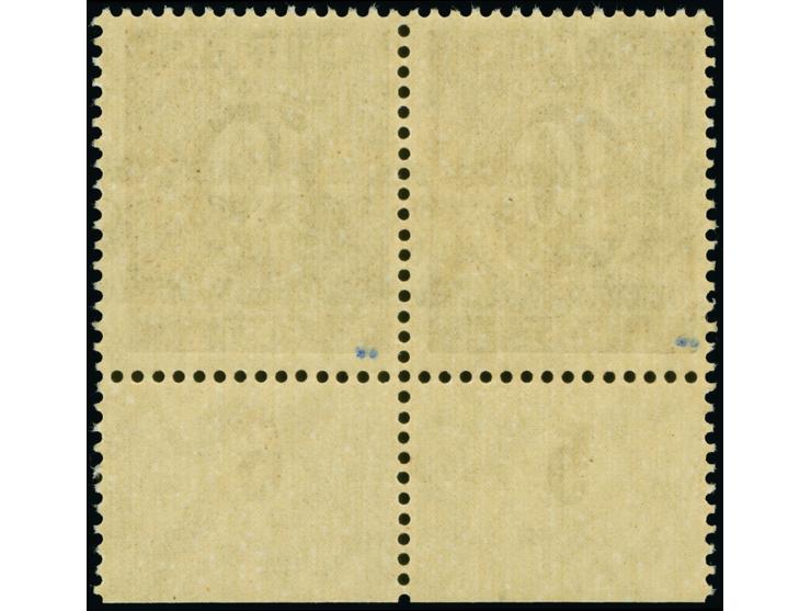 10 Pfg. im waagerechten Unterrandpaar mit HAN “440.45”, postfrisch und einwandfrei, im Michel nicht gelistet und im ProFi kei