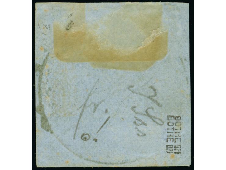 NDP 2 Gr. hellgraublau mit klarem EKr. “CONSTANTINOPEL D.R.P.A. 1.9.71” auf Briefstück in tadelloser Erhaltung, sicherlich ei