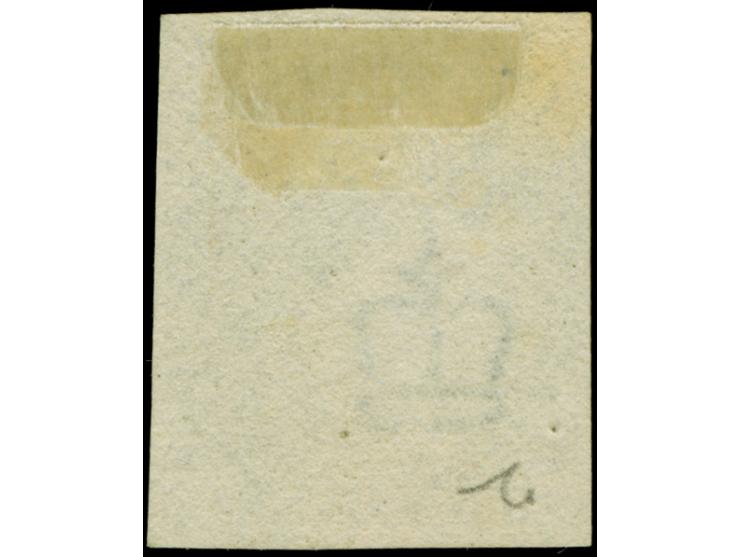 1840, Victoria One Penny black MC with good to large margins, clear strike of the Maltese cross in red, fine