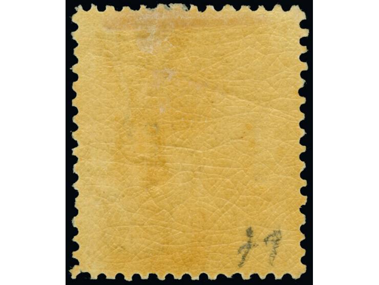 1885, Queen Victoria, 3 d. yellow-orange overprinted ´STAMP DUTY´ mint large part og., bright color, fine SG £ 80
