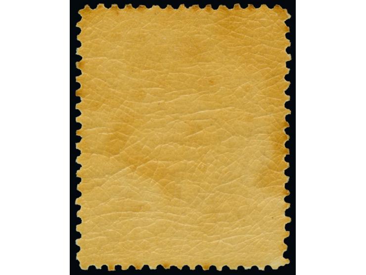 1884/92, Naish Issue 2 s. 6 d. brown-orange, wmk. V over Crown sideways, perf. 12½, large part og. tiny toned, fresh and fine