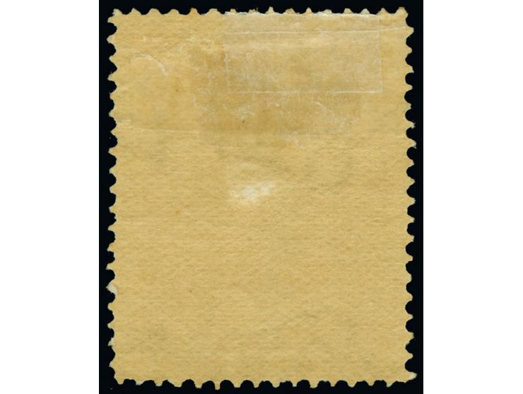 1884-92, Naish Issue 2 s. 6 d. yellow, wmk. V over Crown sideways, perf. 12½, large part og., fresh and fine SG £ 180
